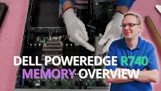 Dell PowerEdge R740 Server Memory Overview amp Upgrade  How to Install Memory  Supported DIMMs [upl. by Kcirddahc]