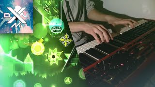 Xomu amp Amidst  Pagoda ON PIANO Verdant Landscape Song geometrydash [upl. by Leumhs751]