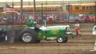 10000lb Pro Stock Tractor Class Rushville IN 2008 HSTPA [upl. by Sucirdor]