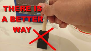 How to Seal Grout on a Tile Floor the fast and easy way Non Traditional Way [upl. by Aday]