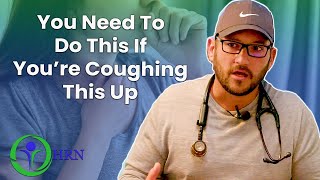 Managing COPD What to Do If Youre Coughing Up Blood Streaked Mucus [upl. by Yennaiv592]