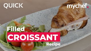 Filled croissant in 30 seconds with Mychef QUICK [upl. by Reivazx]