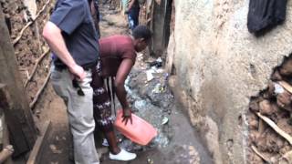 Walkthrough of Huruma Slums in Kenya Africa [upl. by Naxor]