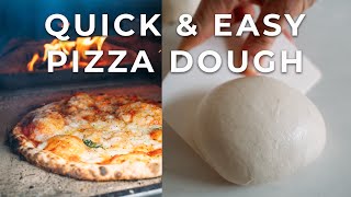 Quick amp Easy Pizza Dough Recipe [upl. by Atniuq464]