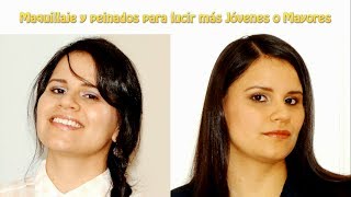 NUEVO VIDEO  Maquillaje y Peinados para lucir más Jovenes o Mayores [upl. by Nangatrad]