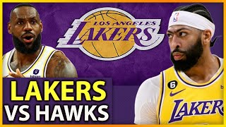 🔥ANTHONY DAVIS regresa al EQUIPO de LAKERS VS ATLANTA  LAKERS vs HAWKS 🏀 NBA en ESPAÑOL [upl. by Cathey534]