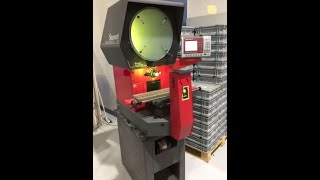 Starrett HB400 Profile Projector [upl. by Vernier977]