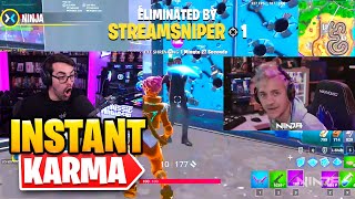 Reacting to Fortnites Best Instant Karma Moments [upl. by Unni]