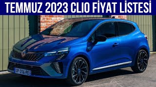 Temmuz 2023 Renault Clio Fiyat Listesi  EskiYeni Fiyat Kıyas [upl. by Hope]