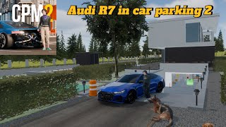 Audi R7 in car parking multiplayer 2 gameplay [upl. by Laven]