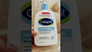 Cetaphil Gentle Skin Cleanser for Dry to Normal Sensitiveskincare cetaphil Skinrecipesbyhira [upl. by Nylidam]