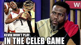 Why Kevin Hart WILL NOT return to the Celebrity AllStar Game 👀  NBA Unplugged [upl. by Nahtannoj]