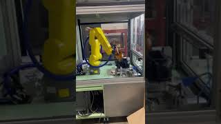 FANUC LR Mate Used for Deburring  RōBEX [upl. by Togram633]