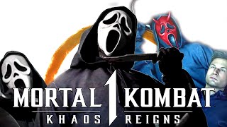 MORTAL KOMBAT 1 GHOSTFACE Gameplay Reveal Reaction [upl. by Altaf]