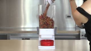 Use a Countertop Cereal Dispenser for Pet Food [upl. by Suoicserp]