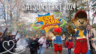 Heide Park Resort 2024  SAISONSTART  Neue Saison neue Abenteuer 😈☀️ [upl. by Atazroglam]