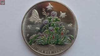 Deutschland  5 Euro Wunderwelt Insekten 2022  Insektenreich [upl. by Niple]