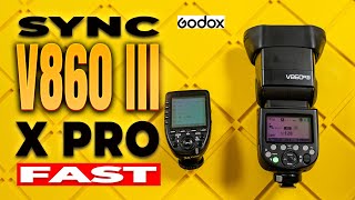 How To Sync Godox V860 III and XPro Trigger [upl. by Karen277]