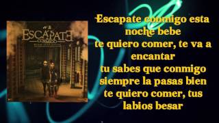 Wisin ft Ozuna  Escápate Conmigo  Lyrics quotLETRAquot [upl. by Nylra853]