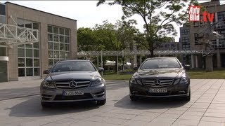 Mercedes EKlasse Coupé vs CKlasse Coupé  Verwechslungsgefahr [upl. by Donn725]