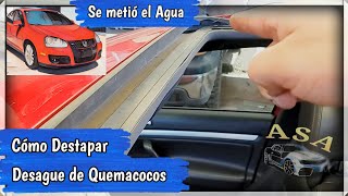 Se metió el AguaVW Jetta MK5 BORA GLI Quemacocos tapado [upl. by Ahcatan]