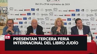 Todo listo para la Feria Internacional del Libro Judío 2019 [upl. by Reivilo]