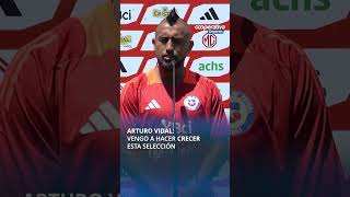 Arturo Vidal habló sobre su regreso a la selección chilena ante Perú y Venezuela [upl. by Lladnor]