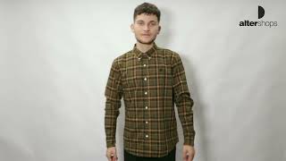 Timberland STRETCH POPLIN CHECK SHIRT Λαδί  Καφέ TB0A6V66C681 [upl. by Coppola]