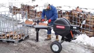 Oregon Kinetic Log Splitter [upl. by Collayer]