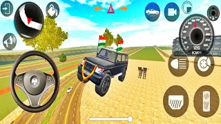 New Cars Simulator3d Game  play 4x4 Thar Stunt Drving  Sidhu wala 12 Gaming Video 5Dx [upl. by Nomolas]