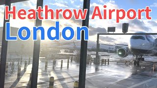 The Heathrow Airport in London UK [upl. by Conney]