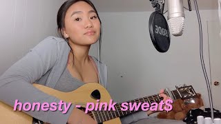 honesty pink sweat acoustic cover [upl. by Surdna]