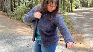 I Knit Cute Sweaters Fast on Sentro or Addi Knitting Machines [upl. by Hsirt]