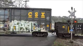 Franklin Street Railroad Crossing Gadsden AL [upl. by Gizela633]