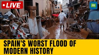 Barcelona Airport Shutdown  LIVE Spain Flood Update  Velancia Flood Damage  N18G [upl. by Ogaitnas]