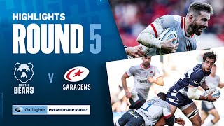 Bristol v Saracens  HIGHLIGHTS  HatTrick Double amp Last Min Win  Gallagher Premiership 202425 [upl. by Eymaj349]