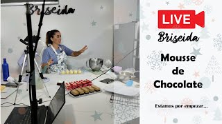 EN VIVO  Mousse de Chocolate  Nuevas Ideas para festejar  Briseida [upl. by Anoet]