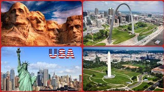 Los 10 Monumentos más importantes de los Estados Unidos [upl. by Scurlock]