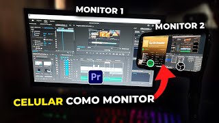 📲 COMO USAR CELULAR COMO MONITOR SIN CABLES [upl. by Grace590]