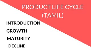 Product life cycle PLC in Tamil  Product life cycle different stages in Tamil [upl. by Nnyled]