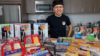 I ate EVERY Lunchables I could find to Rank them Tier list [upl. by Aerdnu70]