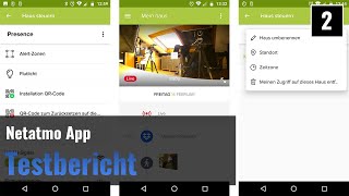 Netatmo Presence im Test  App2 [upl. by Courtund]