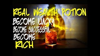 The Legendary Wealth And Luck Potion  Become Rich  Subliminal Affirmations [upl. by Japha]