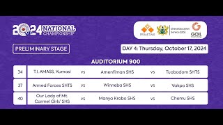 NSMQ2024 PRELIMINARY STAGE  ARMED FORCES SHTS VS WINNEBA SHS SHS VS VAKPO SHS [upl. by Nolyd]