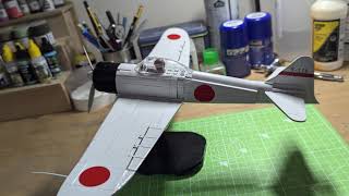 Building a COBI Mitsubishi A6M2 ZeroSen  BUILD WITH BARTEK [upl. by Mclaughlin]