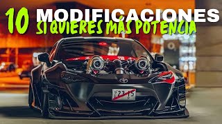 Las mejores MODIFICACIONES para hacer tu auto MÁS POTENTE 🤟🏼😎 [upl. by Scarito89]