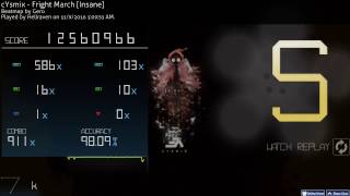 Osu cYsmix  Fright March Insane S [upl. by Asital]