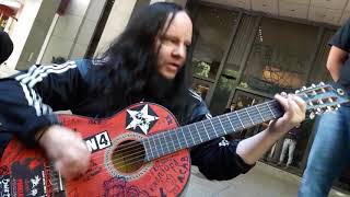 Joey Jordison sic  Slipknot acustico [upl. by Iran917]