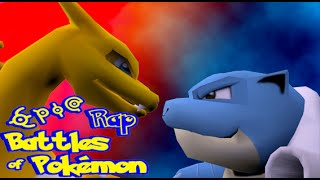 Epic Rap Battles of Pokémon Blastoise vs Charizard [upl. by Peisch373]