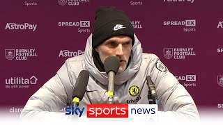 Thomas Tuchel criticises Chelsea fans for chanting Roman Abramovich during an applause for Ukraine [upl. by Aryas522]